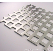 Custom aluminum perforated mesh board